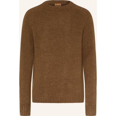 Mos Mosh Gallery Pullover Mmgcarlos Mit Alpaka braun