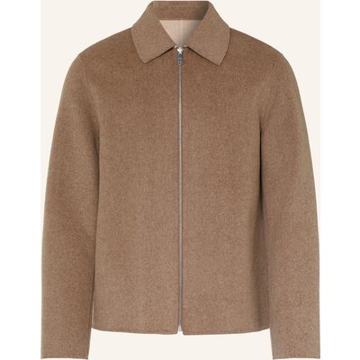 Profuomo Overshirt Zum Wenden braun