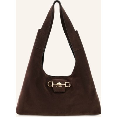 Guess Beuteltasche Sunset braun