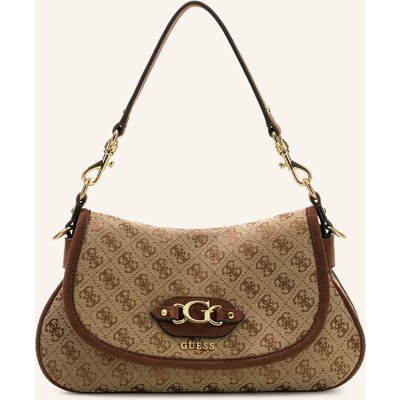Guess Schultertasche Samantha braun