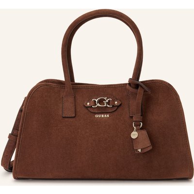 Guess Schultertasche Samantha braun