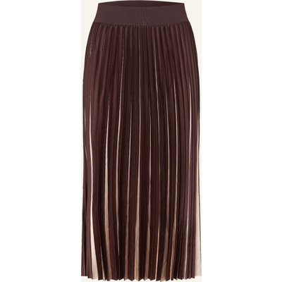 Reiss Plisseerock Serena braun