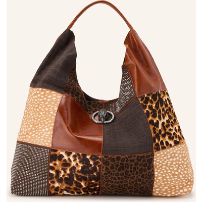 Kurt Geiger Beuteltasche Large Mit Schmucksteinen braun