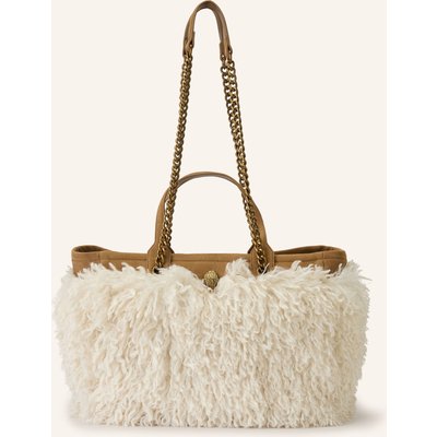 Kurt Geiger Shopper Hoxton Mit Kunstfell beige