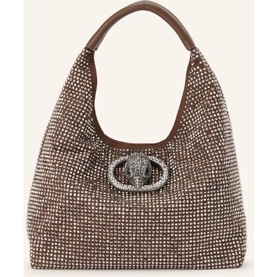 Kurt Geiger Handtasche Mit Schmucksteinen braun