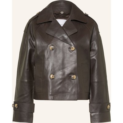 Rino & Pelle Lederjacke braun