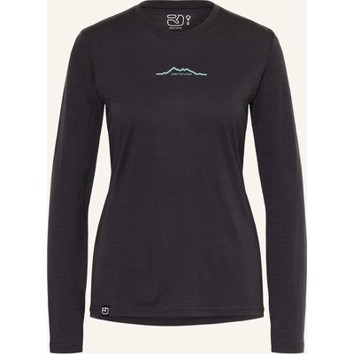 Ortovox Funktionsshirt 150 Cool Mountain Mit Merinowolle schwarz