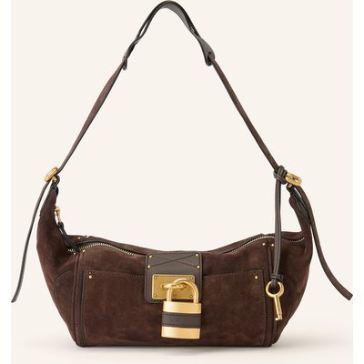Chloé Handtasche Paddington Mit Nieten braun