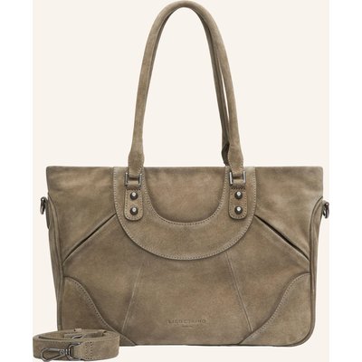 Liebeskind Schultertasche Archive Esther Medium Mit Nieten grau