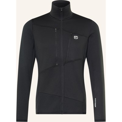 Ortovox Fleecejacke Grid schwarz