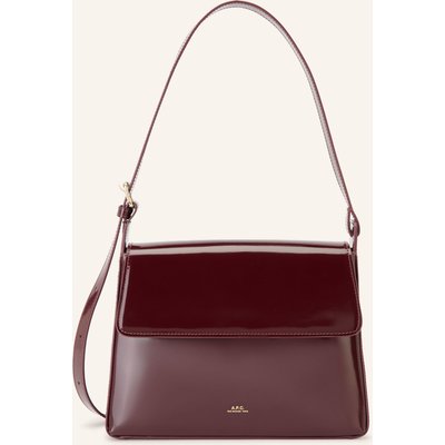 A.P.C. Handtasche Virginie Flap rot