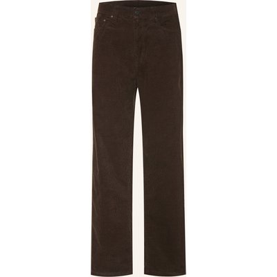 Carhartt Wip Cordhose Aaron Regular Tapered Fit braun