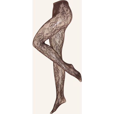 Wolford Feinstrumpfhose Inifite Rose Net braun