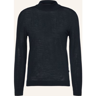 Maerz Muenchen Pullover Aus Merinowolle blau