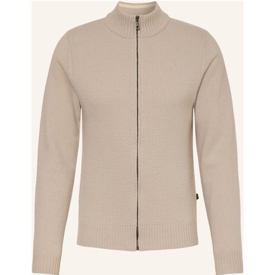 Maerz Muenchen Strickjacke Aus Merinowolle beige