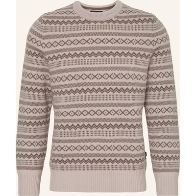 Maerz Muenchen Pullover Aus Merinowolle beige