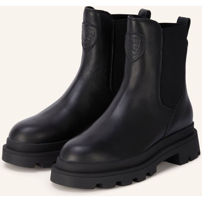 Blauer Chelsea-Boots Kimmel schwarz