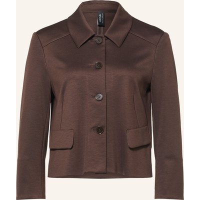Marc Cain Kastenjacke Aus Jersey braun