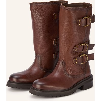 Golden Goose Biker Boots Kurt braun