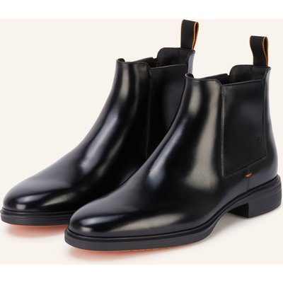 Santoni Chelsea-Boots Easy schwarz