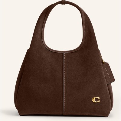 Coach Schultertasche Lana 23 braun