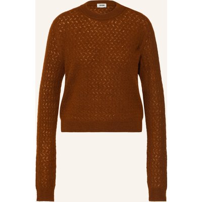 Drykorn Pullover Vilsa Mit Alpaka braun