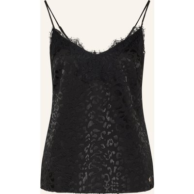 Guess Spitzentop Danielle schwarz