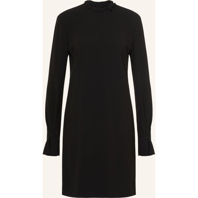 Dorothee Schumacher Kleid Statement Drape Mit Rüschen schwarz