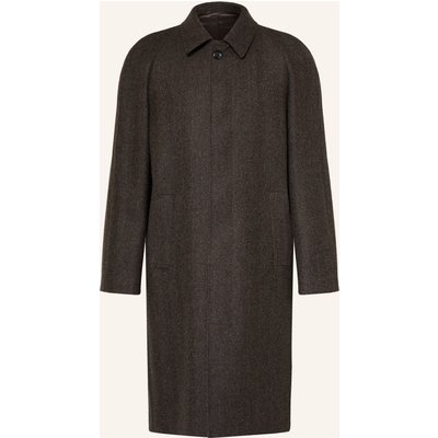Dressler Wollmantel braun