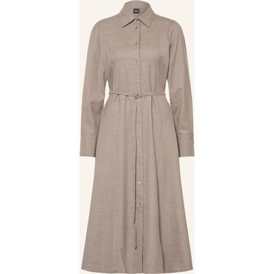 Boss Hemdblusenkleid Dannel beige