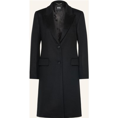 Boss Wollmantel Classin schwarz