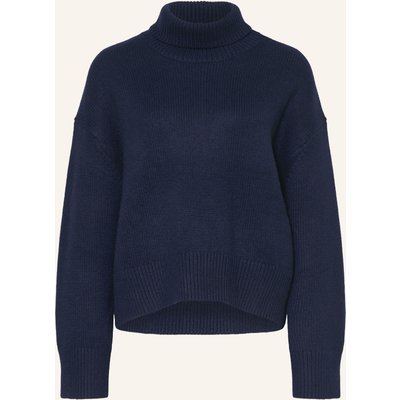 Loulou De Saison Rollkragenpullover Jonah Aus Cashmere blau