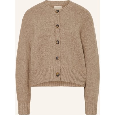 Loulou De Saison Strickjacke Remus beige