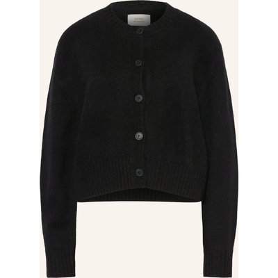 Loulou De Saison Strickjacke Remus schwarz