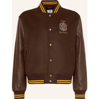 Casablanca College-Jacke braun