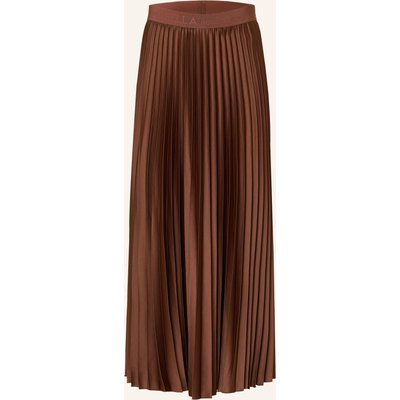Marella Plisseerock Mllesodo Aus Satin braun
