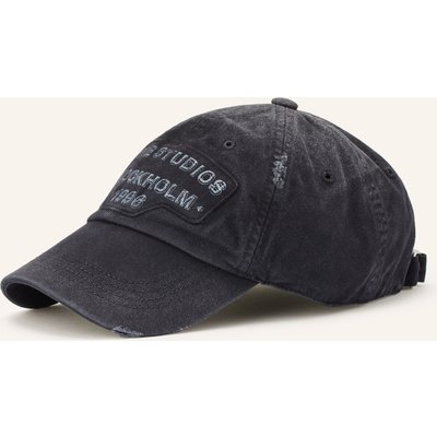 Acne Studios Jeans-Cap schwarz
