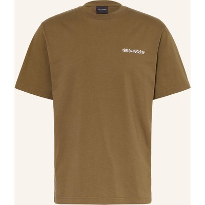 Daily Paper T-Shirt Wish Plant Shield braun
