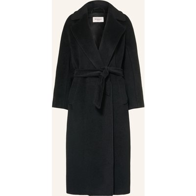Weekend Max Mara Mantel Tempera Im Materialmix schwarz
