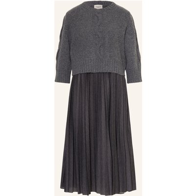 Weekend Max Mara Set Calco: Kleid Und Pullover Mit 3/4-Arm grau
