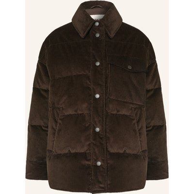 Weekend Max Mara Steppjacke Giorno Aus Cord braun