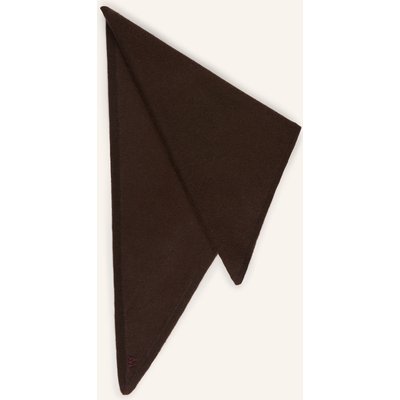 Weekend Max Mara Dreieckstuch Bosso Aus Cashmere braun