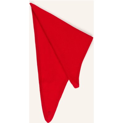 Weekend Max Mara Dreieckstuch Bosso Aus Cashmere rot