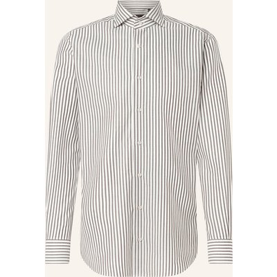 Windsor. Hemd Trivo Shaped Fit braun