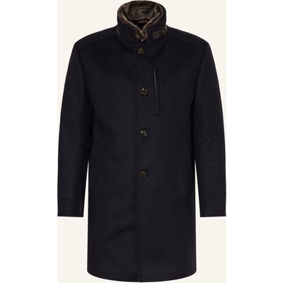 Windsor. Mantel Rivano blau