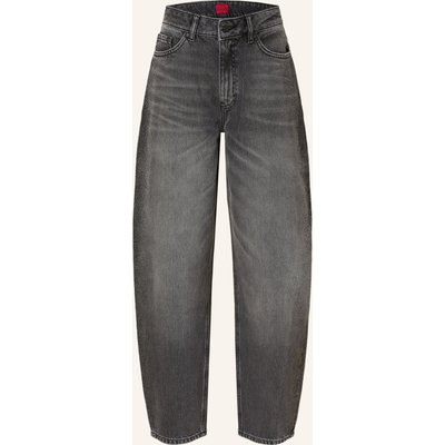 Hugo Barrel Jeans Gimine Mit Schmucksteinen grau