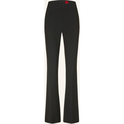 Hugo Bootcut-Hose Himima schwarz