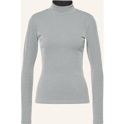 Hugo Longsleeve Drisila Mit Glitzergarn grau