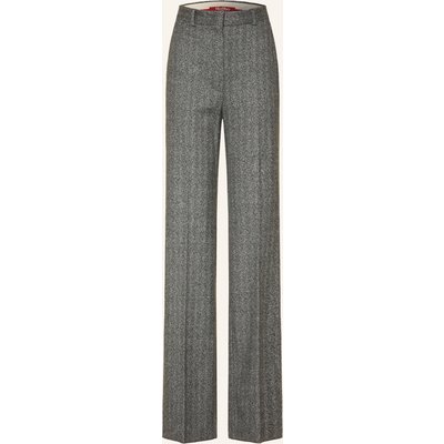 Max Mara Studio Marlenehose Edicola Aus Jersey schwarz