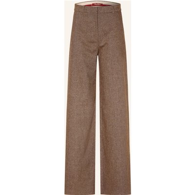 Max Mara Studio Marlenehose Gioia braun